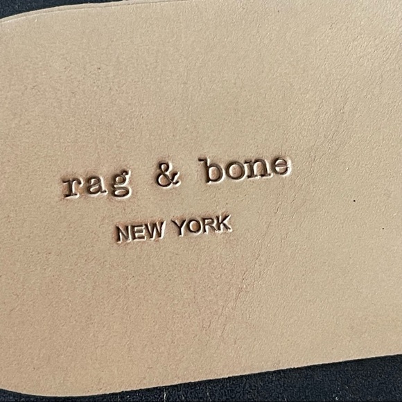 Rag & Bone Keaton Slide in Pink Combo Wrap Sandals Size 37.5 - Picture 10 of 11